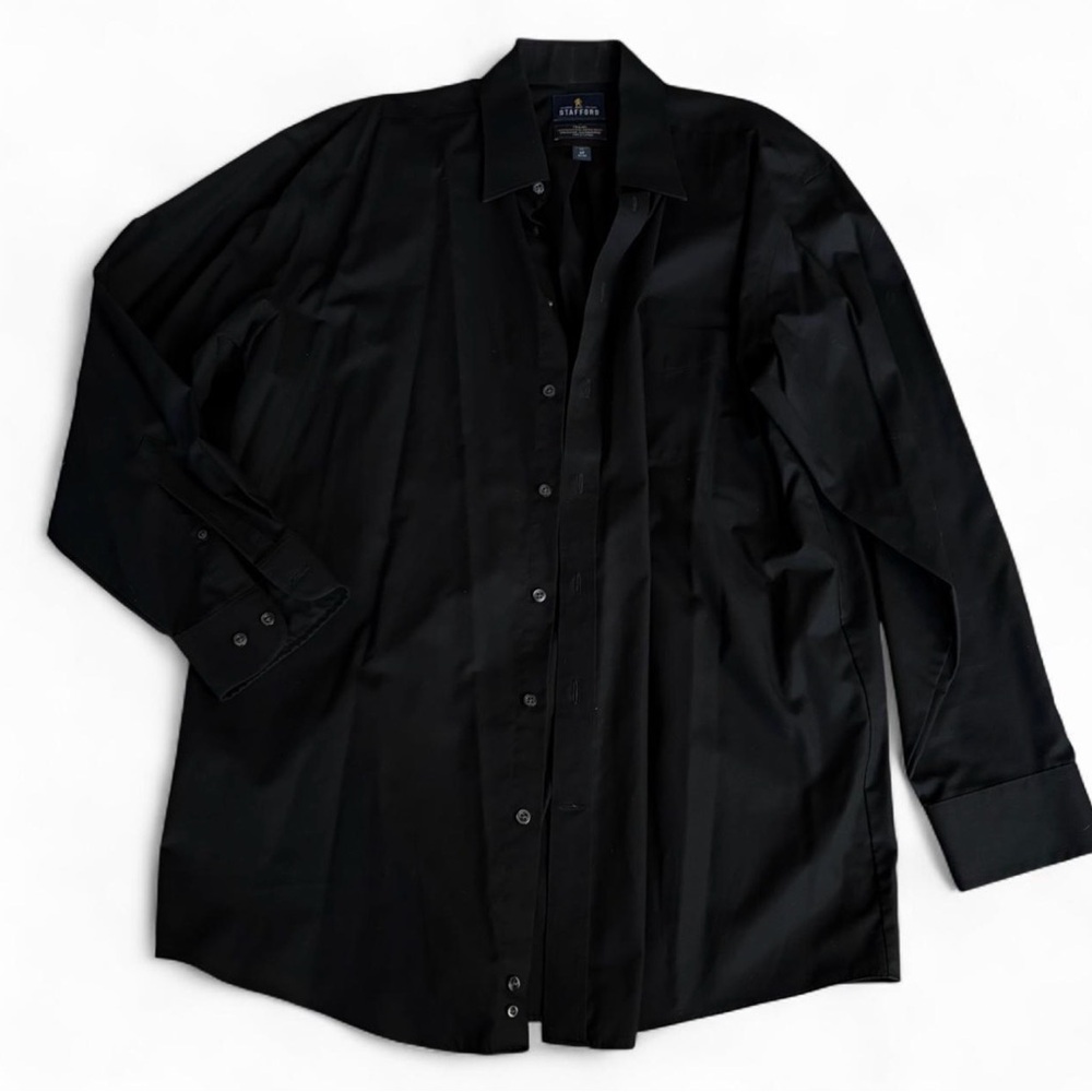 Stafford black dress shirt